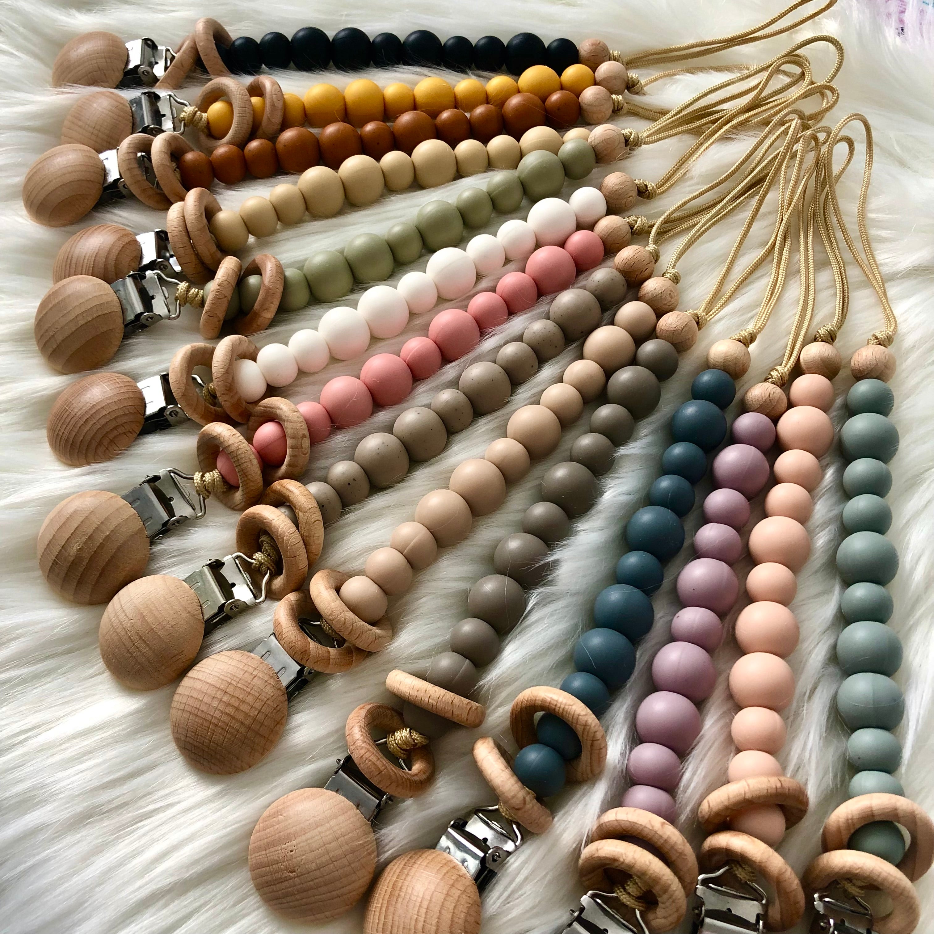 Beaded dummy hot sale clips